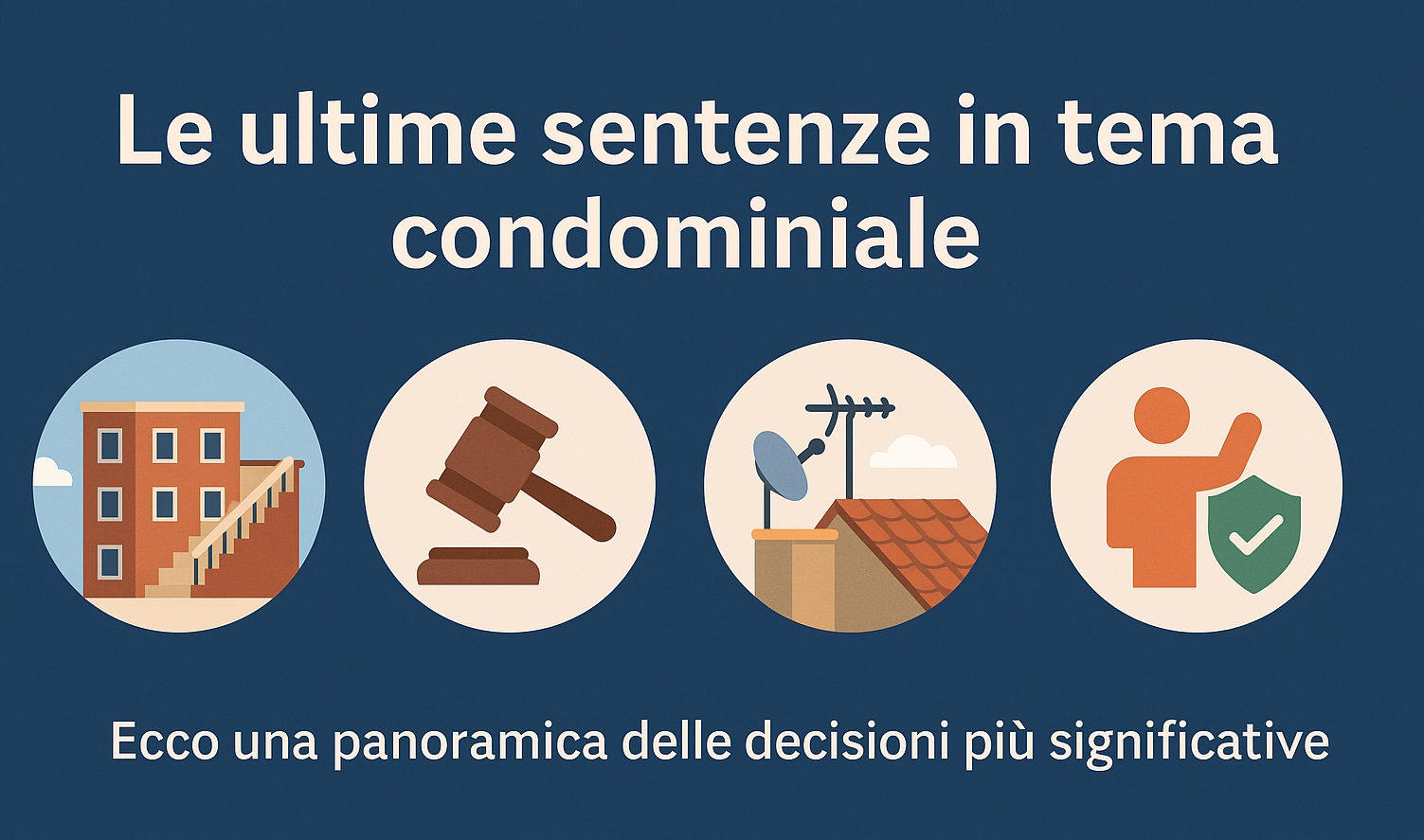 Le ultime sentenze in tema condominiale